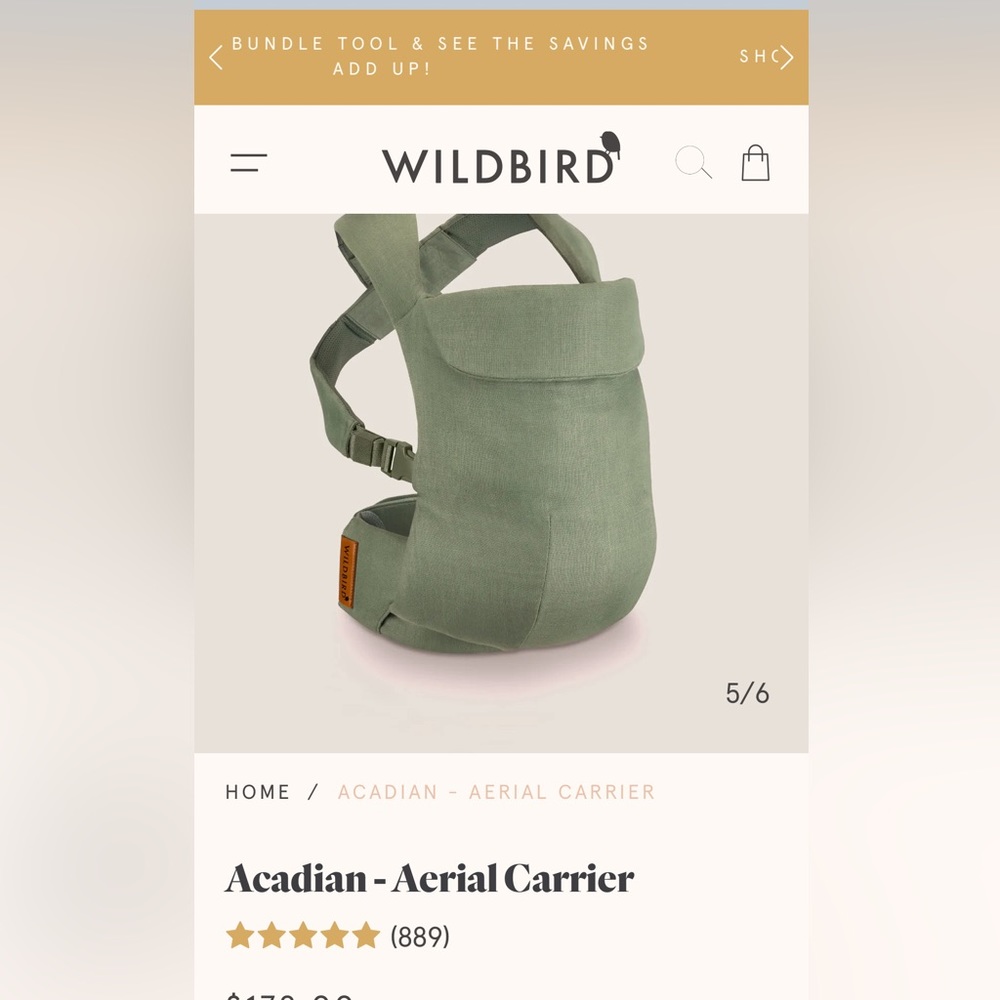 Wild Bird Acadian Aerial Carrier